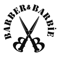 Логотип салона красоты Barber and Barbie