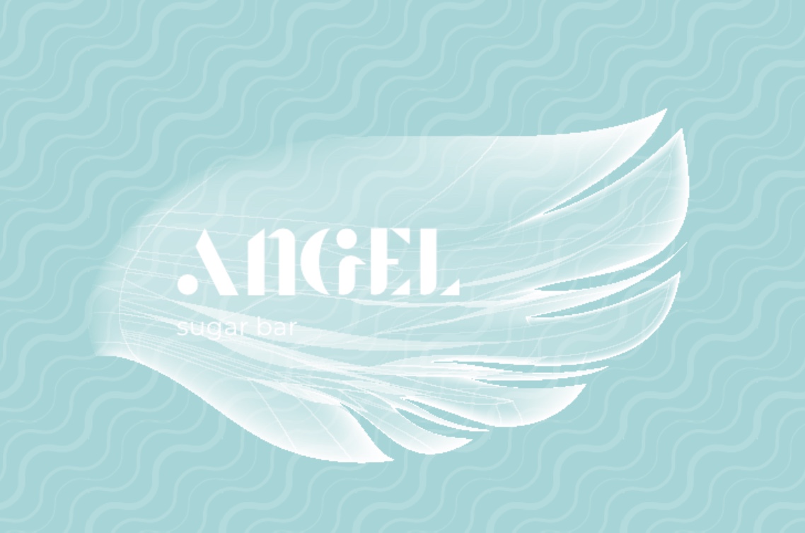 Логотип салона красоты  Студия шугаринга Angel