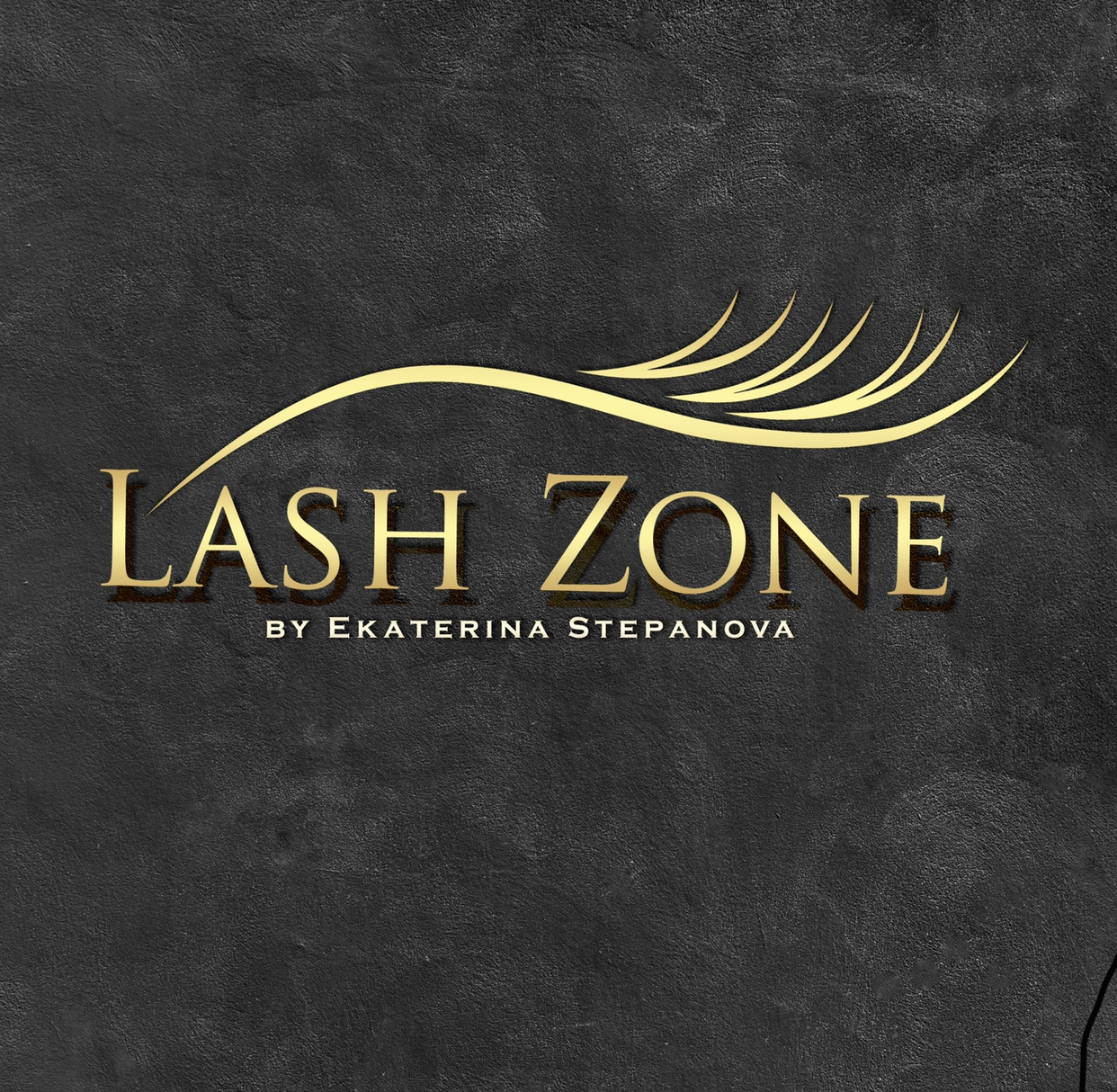 Логотип салона красоты Lash zone 